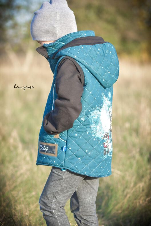 Steppweste/Jacke Teens Schnittmuster Gr. 134-176 - NUKA #34 image number 6