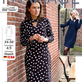 Kleid LAUREN N&auml;hanleitung + Schnitt