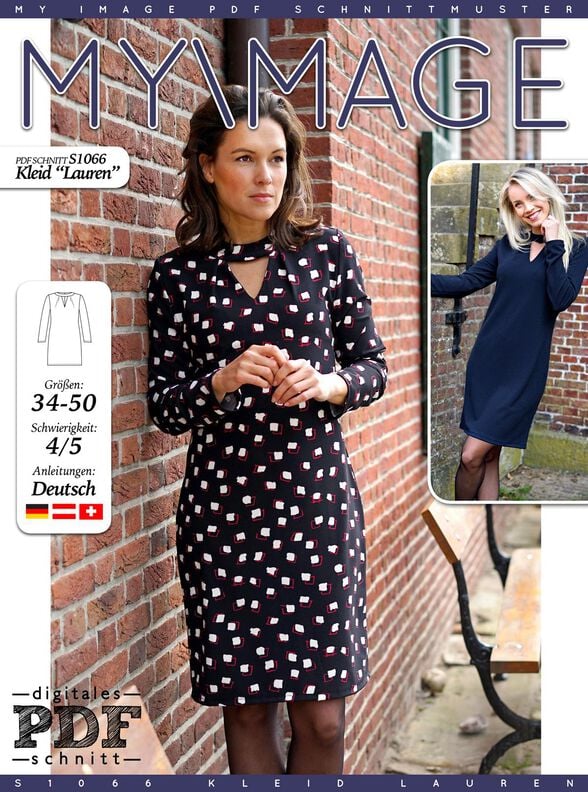 Kleid LAUREN N&auml;hanleitung + Schnitt image number 2
