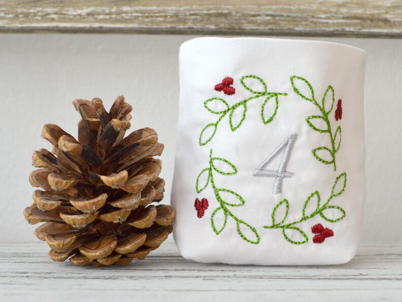 ITH Lichterbeutel Advent  10x10cm image number 6
