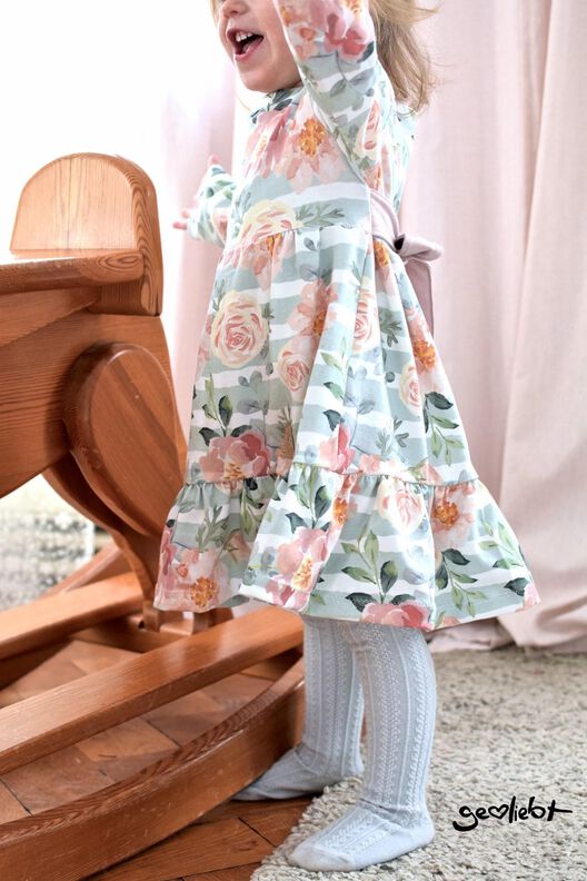 *Girls Partydress* Kleid GR. 74 BIS 158 Kleid Einschulung image number 9