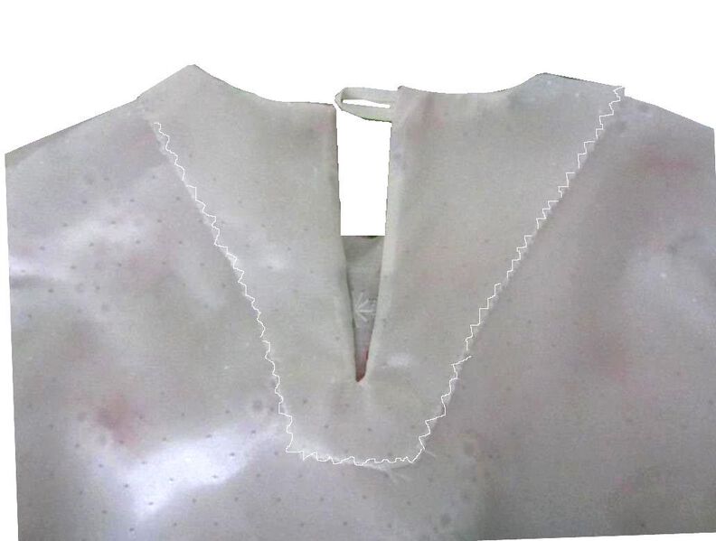 Schnitt und Anleitung Batistkleid gefüttert Gr. 74-128 image number 6