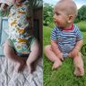 Baby Body mit Raglanärmeln kurz oder lang CERIA ♥ Gr. 56-98 thumbnail number 3