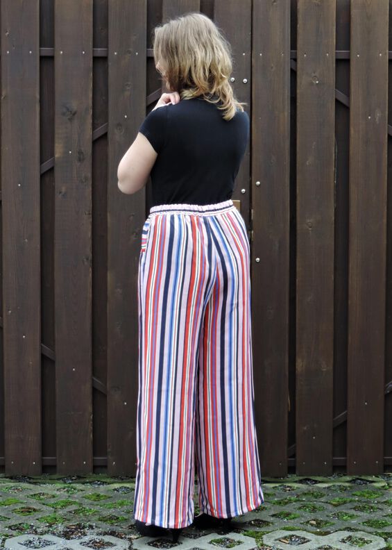 Nele – weite Hose & Culotte mit Gummizug, Gr. 34-50, A4+A0 image number 4