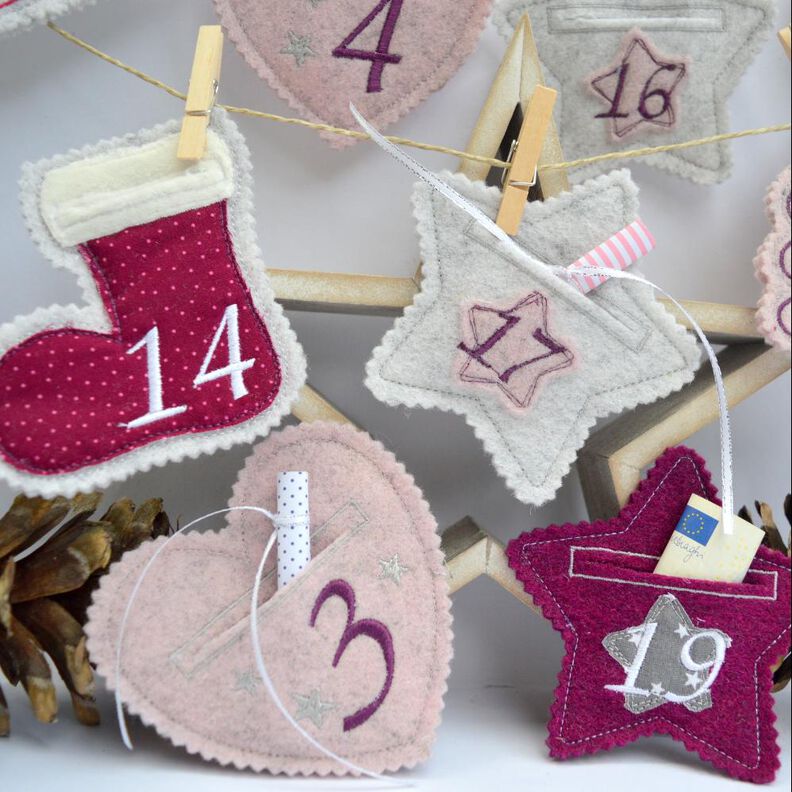 ITH Stickdatei Adventskalender image number 1