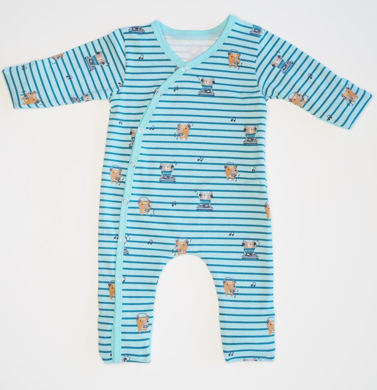 Baby Strampler mit Ärmel-Beinumschlag DAVID image number 4