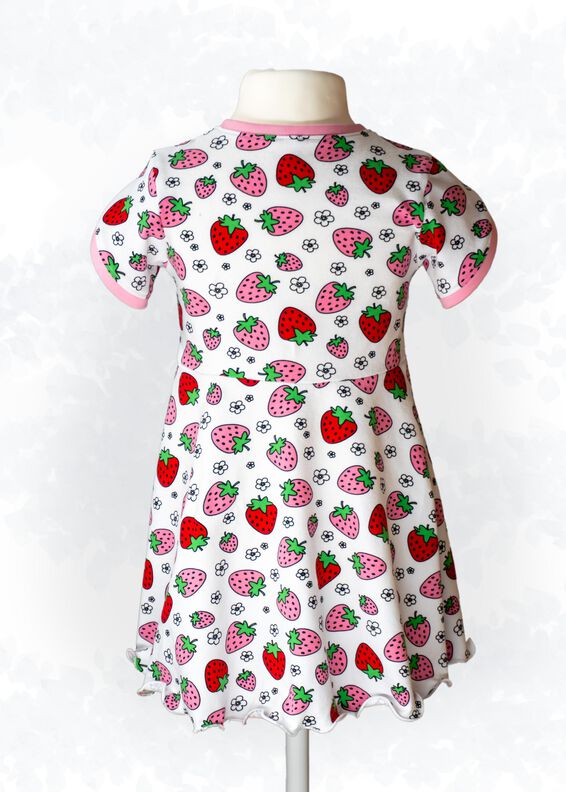 Becca Jerseykleid mit Wickeloberteil Gr. 86-158, A4+A0 image number 4