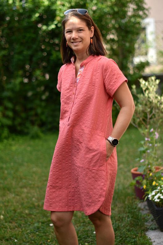 Blusenkleid CURIOLA (34-56) Longbluse Schnittmuster  image number 6