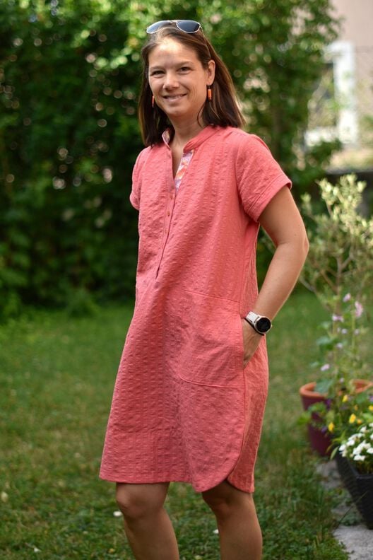 Blusenkleid CURIOLA (34-56) Longbluse Schnittmuster image number 6