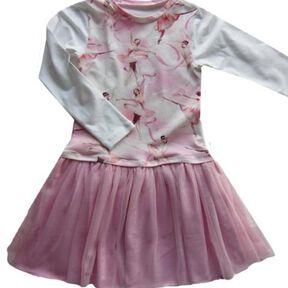 Shirt / Jerseykleid "DANA", Gr. 110 - 152 mit Tulpenärmel