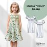 Schnittmuster Kinder Kleid Mailisa minni Gr. 80-140 thumbnail number 1