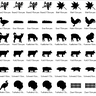 Stickdatei Bauernhof 1 Silhouetten thumbnail number 3