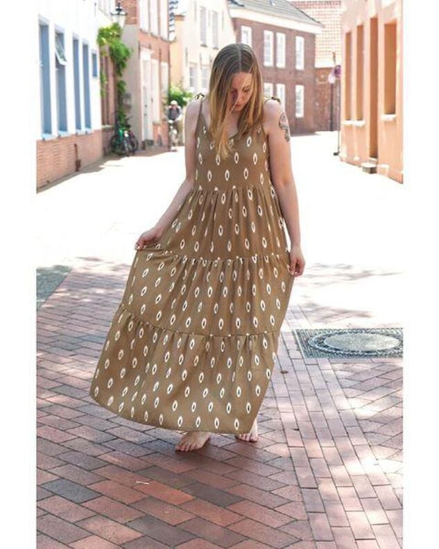 Stufenkleid /Cami Kleid / Volantkleid / Maxikleid image number 8