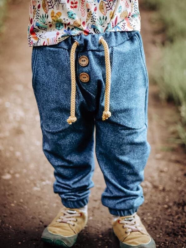 (inkl. Beamerdatei) CL*OVER 'button' Pants KIDS image number 3