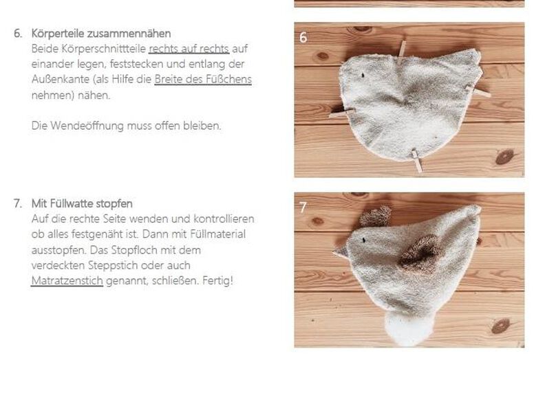 E-Book Huhn Lore - Nähanleitung und Schnittmuster image number 4