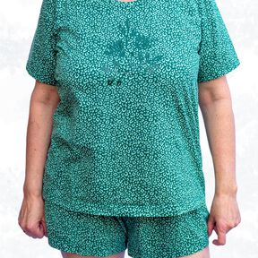 Pyjama Schlafanzug für Damen, Shirt und Hose BU 80-116 A4+A0