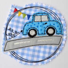 Stickdatei DOODLE Auto und Feuerwehr f&uuml;r den 10x10cm Rahmen