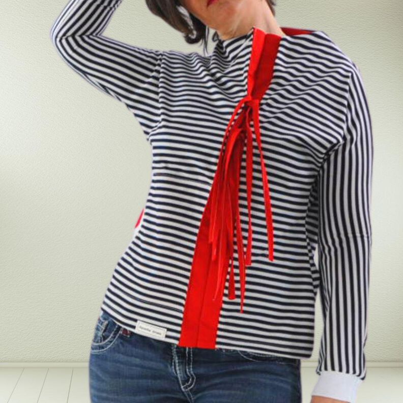Fledermausshirt Jule Gr. 34-46 Schnittmuster image number 6
