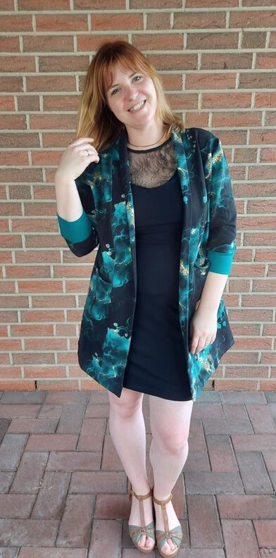 PDF-Schnittmuster: Blazer / Cardigan Gamze, Gr. 34- 46 image number 8