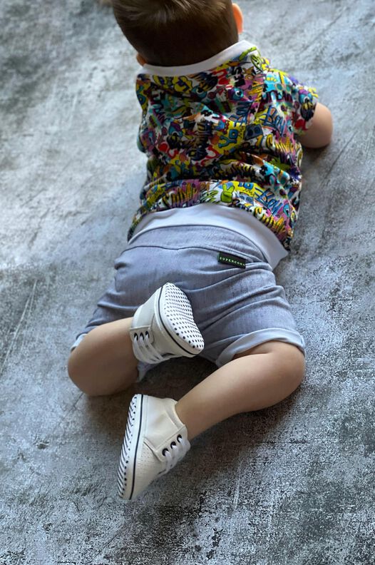 BEAMER + A0 lovely baggy pants 50-164 Kombi Hose Short image number 6