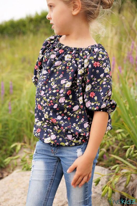 Dress & Blouse für Babies & Girls / Schnittmuster  image number 4