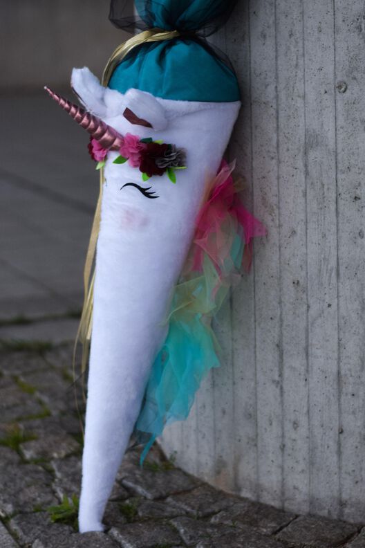 Schultüte Schnittmuster - Deine Einhorn-Schultüte #93 image number 2