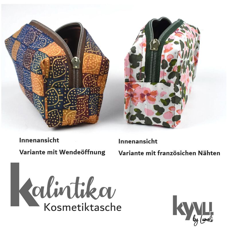 Kalintika Kosmetiktasche Boxybag kyvu.by Lumali image number 3