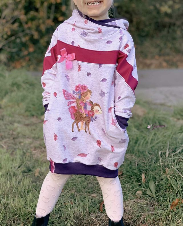 E-Book HoodieKLEID Farbenbogen Gr. 104 - 140 image number 3