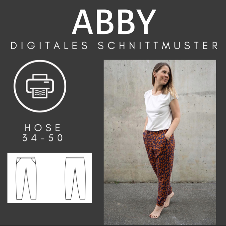 Abby -Schnittmuster Hose in 34-50 image number 1