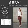 Abby -Schnittmuster Hose in 34-50 thumbnail number 1