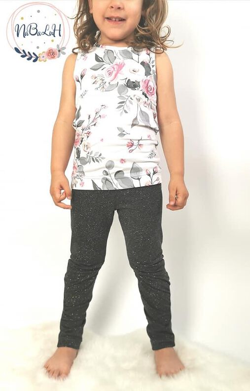 Leggins Laura mit Raffung Gr. 86-176 image number 3
