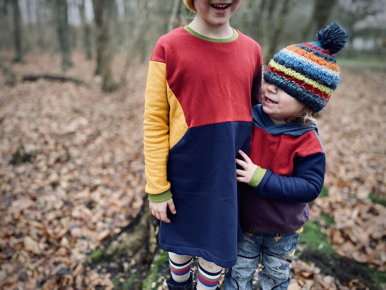 Oversize-Kleid/Pulli Muckelig Gr.80-164 image number 3