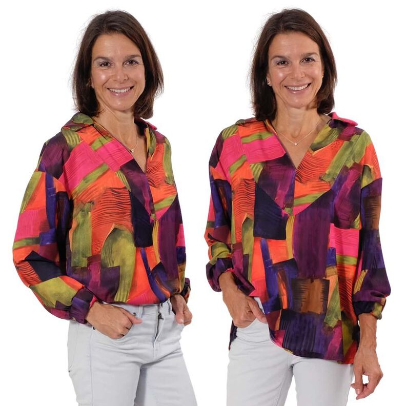 Bluse "RAYA", Nähanleitung & Schnitt Gr. 158-46 image number 1