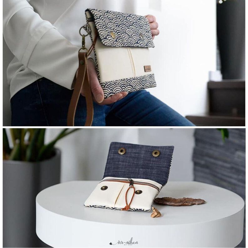 eBook Set - Tasche Rosalie und Geldbörse Rosa image number 6