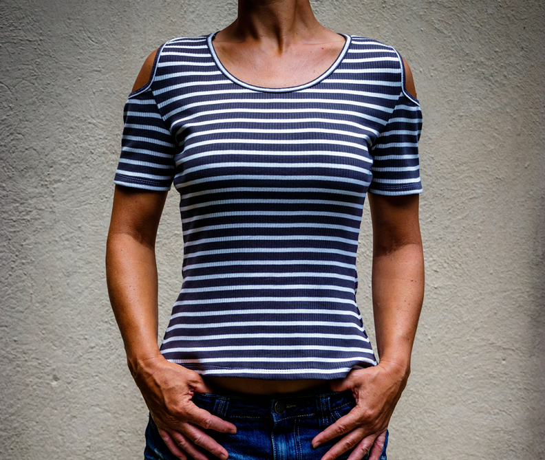 Shirt Hella mit Schulter cut out, Gr. 34-52, E-Book A4, A0 image number 2