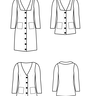MELINA Strickjacke PDF-Schnittmuster  thumbnail number 2
