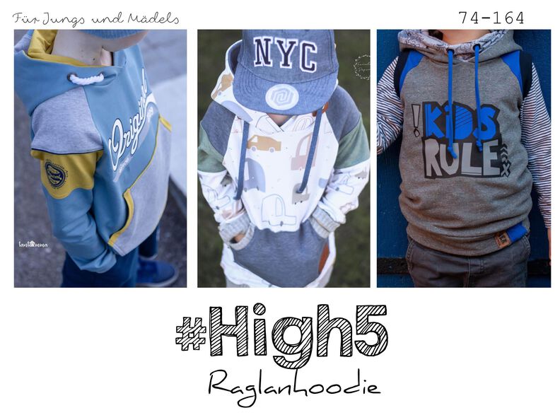 #High5 Hoodie 74-164 inkl. A4/ A0/ Beamerdatei image number 10
