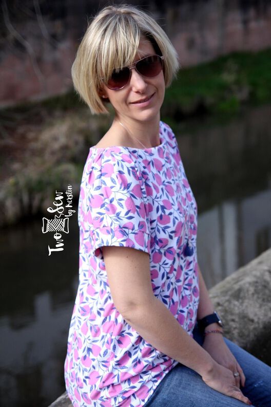 Clara Kleid oder Shirt Nähanleitung und Schnittmuster 34-48 image number 9