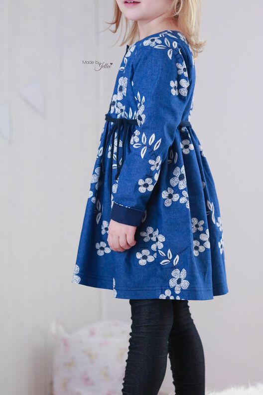 Herbst Bluse - Gr. 86 - 164 Nähanleitung und Schnittmuster image number 8