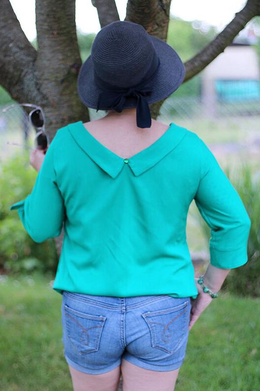 Petite BECCA- Bluse oder Kleid PDF-A4, A0 und BEAMER image number 3