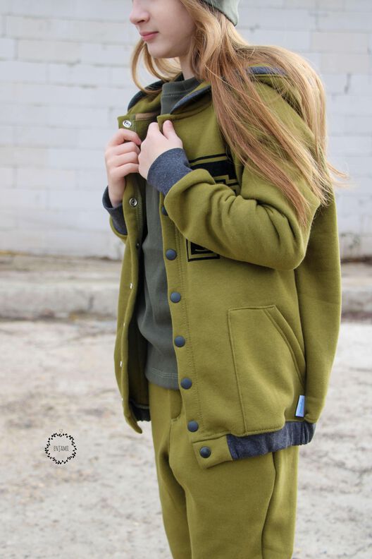 CL*OVER 'college' Jacket (110 bis 170) image number 6