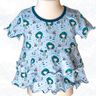 Kinder Jerseyshirt „Leonie“ mit Stufen-Saum Gr 98-164, A4+A0 thumbnail number 3