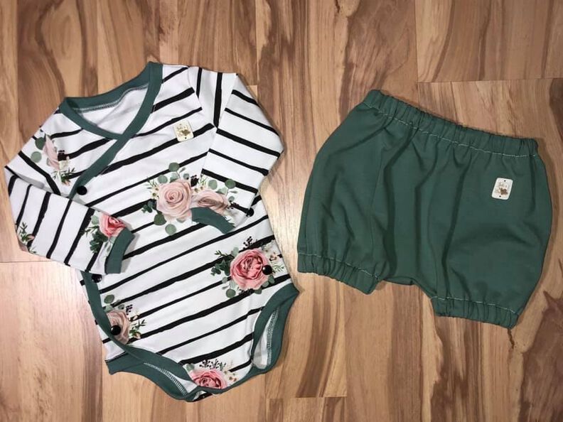 Newborn LOU SET Bodys,k. Hose,Shirt+Plott-Datei image number 2