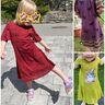 Kleid"SummerWind"für Wolle-Seide,Viskose-Jersey...86-140 thumbnail number 10
