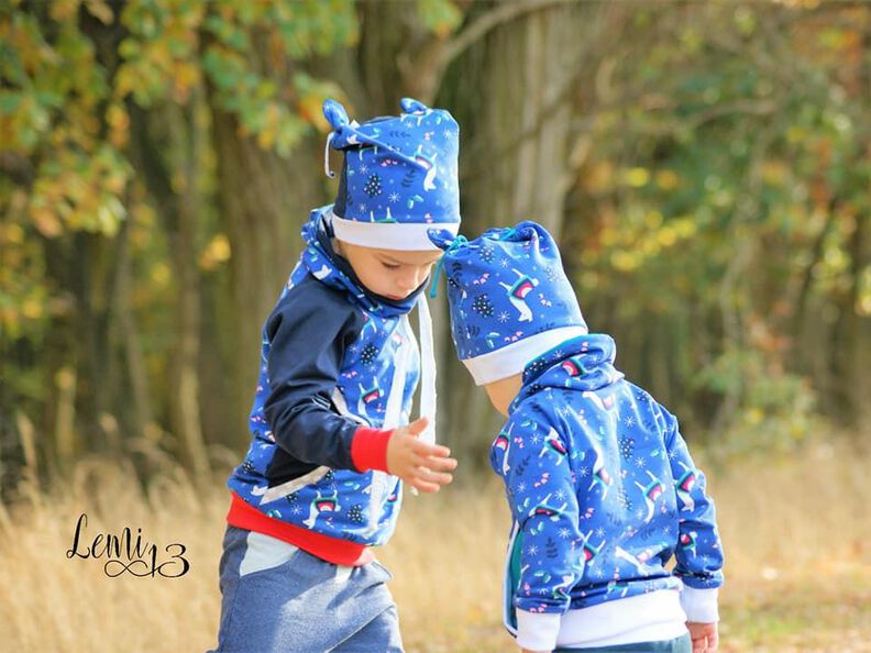 KINDER-BEANIE MIT TIEROHREN HASE UND BÄR 39-52CM UMFANG image number 5