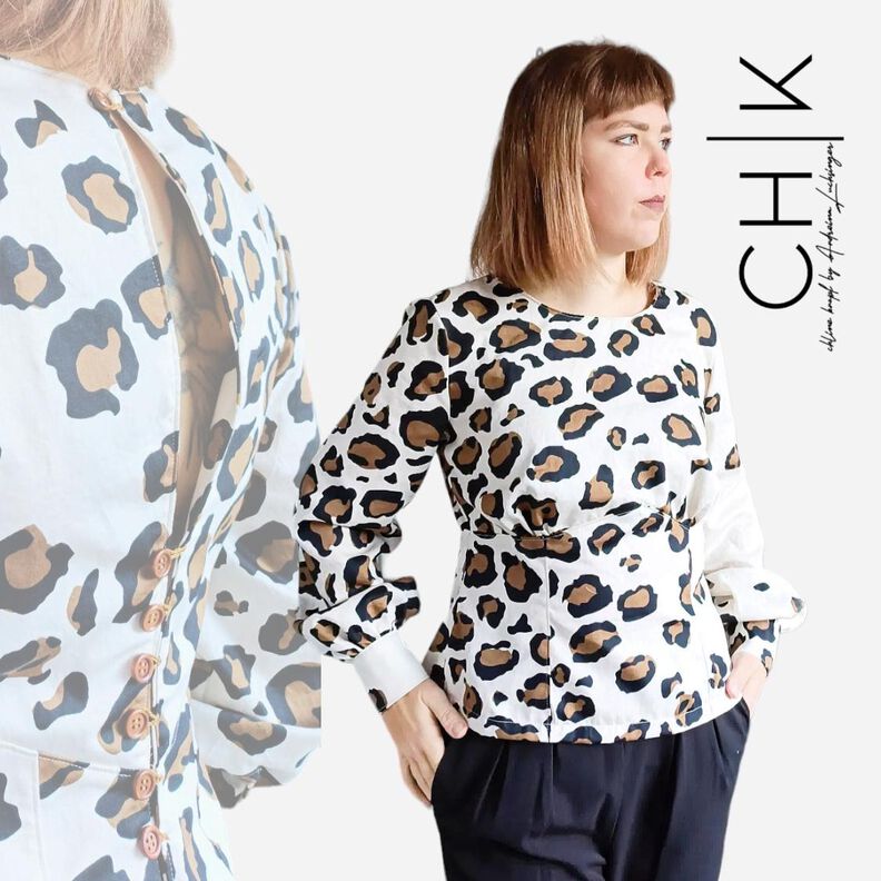 Schnittmuster Bluse Luisa image number 8