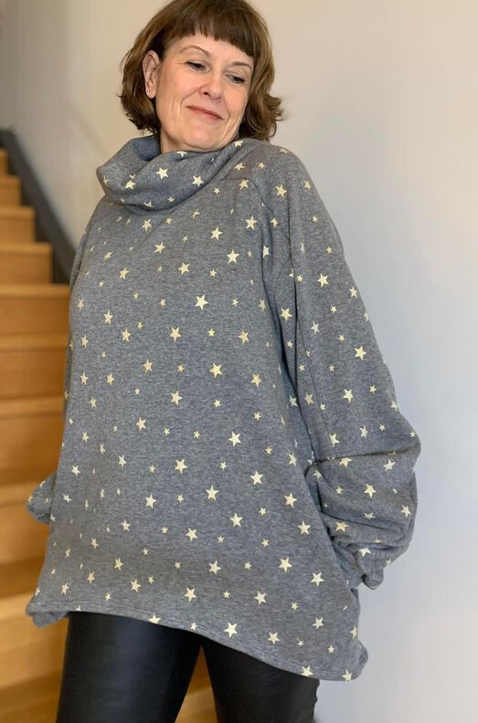 Pulloverkleid (34-58) MARILIA Super Oversize Sweater image number 9