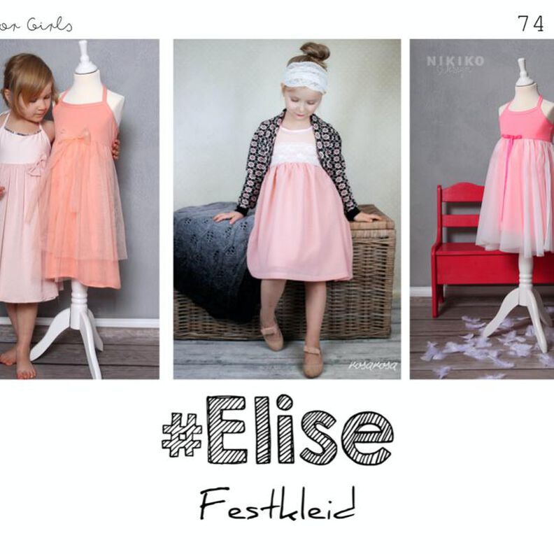 Elise - Mädchenkleid von 74 bis 158 image number 1
