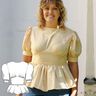 Bluse mit Schößchen Schnittmuster Damen XS-XXXL Minikleid thumbnail number 1