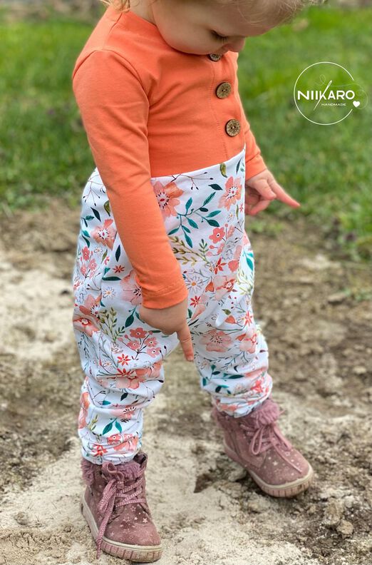 Pippas Jumpsuit Nähanleitung und Schnittmuster Gr. 74 - 116 image number 3
